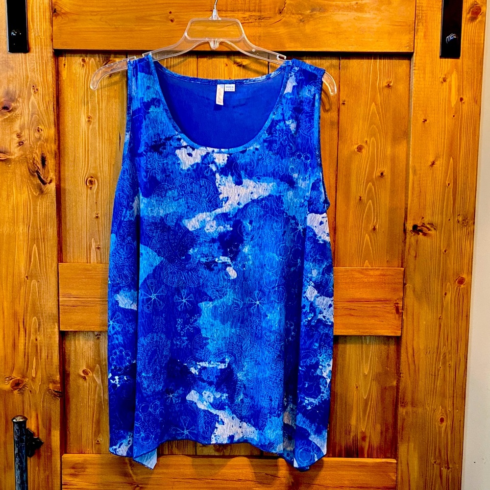 Vibrant Blue Women's Tank Top